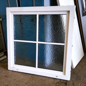 PVC vindue med sprosser