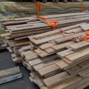 Alternative view of Junckers massive asketræs parketgulvbrædder