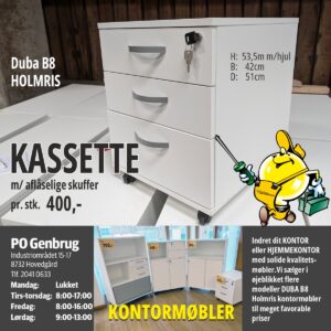 Duba B8 Holmris kontorreoler